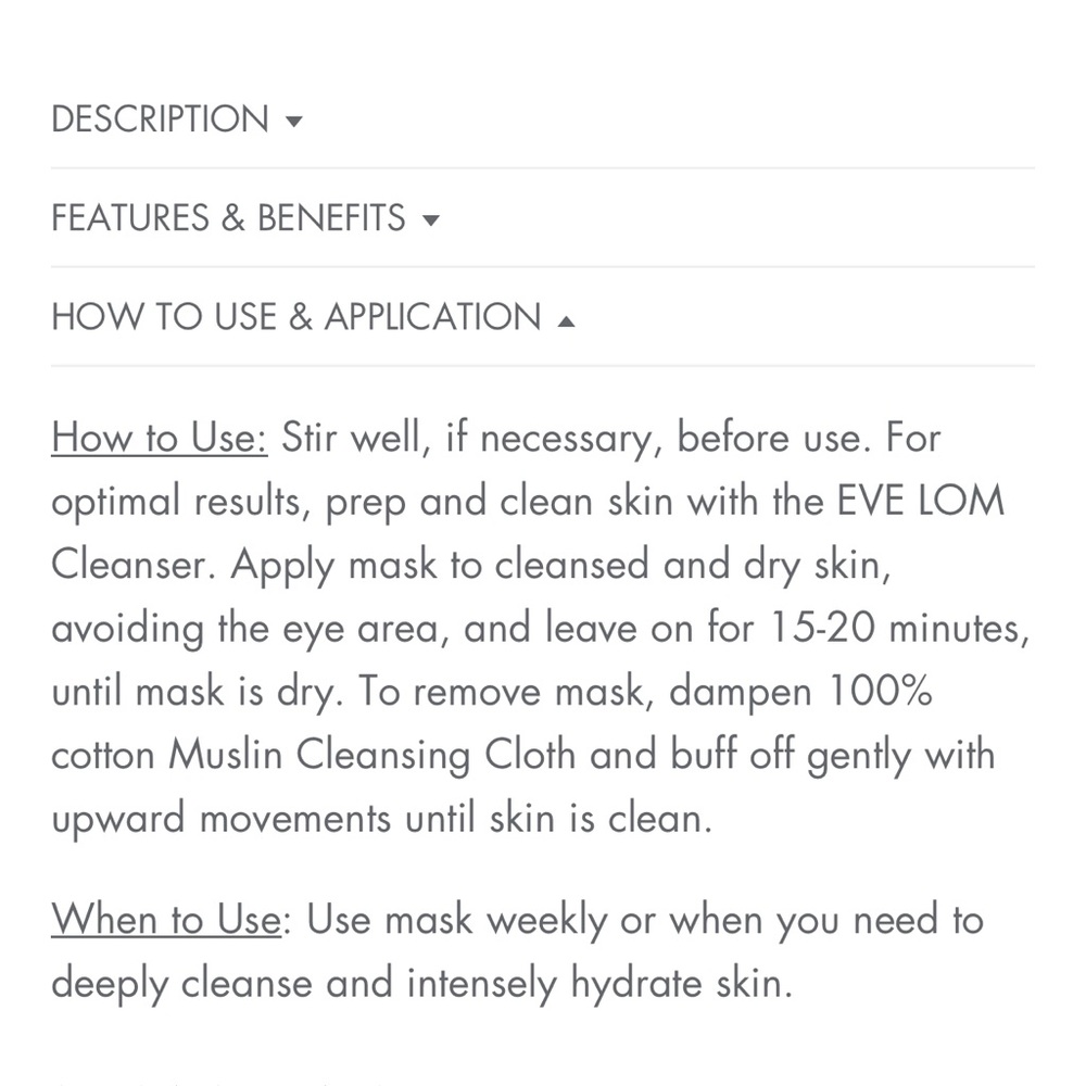 ⭐️🆕⭐️ Eve Lom Rescue Mask - Picture 7 of 9